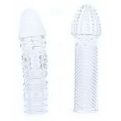 Комплект из 2 прозрачных насадок на пенис PENIS EXTENDER PACK - Dream Toys - в Пензе купить с доставкой
