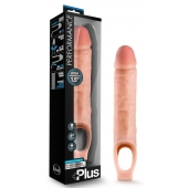 Телесный реалистичный фаллоудлинитель 10 Inch Silicone Cock Sheath Penis Extender - 25,4 см. - Blush Novelties - в Пензе купить с доставкой