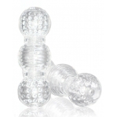 Прозрачный фигурный мастурбатор Master Stroker - Blush Novelties - в Пензе купить с доставкой