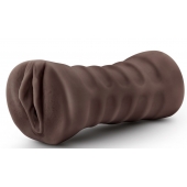 Коричневый мастурбатор-вагина Hot Chocolate Brianna - Blush Novelties - в Пензе купить с доставкой