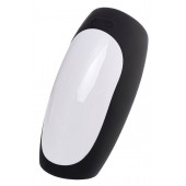 Черно-белый перезаряжаемый мастурбатор Erotist Hailstorm - Erotist Adult Toys - в Пензе купить с доставкой