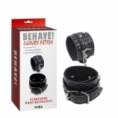 Черные наручники Surrender Wrist Restraints - Chisa - купить с доставкой в Пензе