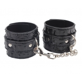 Черные наручники Surrender Wrist Restraints - Chisa - купить с доставкой в Пензе