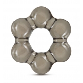Дымчатое эрекционное кольцо Stay Hard Thick Bead Cock Ring - Blush Novelties - в Пензе купить с доставкой