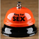 Настольный звонок RING FOR SEX - Сима-Ленд - купить с доставкой в Пензе