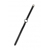 Черный кляп-кольцо Modesty - Lola Games - купить с доставкой в Пензе