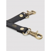 Черный фиксатор для манжет Bound to You Faux Leather Hogtie - Fifty Shades of Grey - купить с доставкой в Пензе