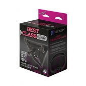Черный пояс для насадок BEST CLASS STRAP - LOVETOY (А-Полимер) - купить с доставкой в Пензе