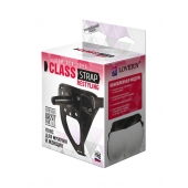Черный пояс для насадок CLASS STRAP Restyling - LOVETOY (А-Полимер) - купить с доставкой в Пензе