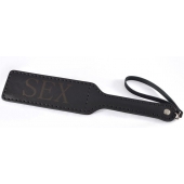 Черная гладкая шлепалка SEX - 35 см. - Sitabella - купить с доставкой в Пензе