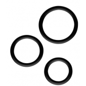 Набор из 3 эрекционных колец SILICONE COCKRINGS - Dream Toys - в Пензе купить с доставкой