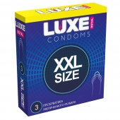 Презервативы увеличенного размера LUXE Royal XXL Size - 3 шт. - Luxe - купить с доставкой в Пензе