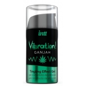 Жидкий интимный гель с эффектом вибрации Vibration! Ganjah - 15 мл. - INTT - купить с доставкой в Пензе