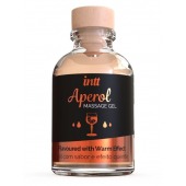 Массажный гель с согревающим эффектом Aperol - 30 мл. - INTT - купить с доставкой в Пензе