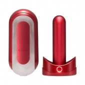 Красный мастурбатор Flip Zero Red   Warmer с подогревом - Tenga - в Пензе купить с доставкой