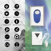 Синее кольцо с вибрацией Thor Cockring - FeelzToys - в Пензе купить с доставкой