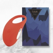 Красное кольцо с вибрацией Thor Cockring - FeelzToys - в Пензе купить с доставкой