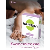 Классические презервативы Bariera Classic - 3 шт. - Bariera - купить с доставкой в Пензе