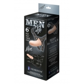 Пустотелый фаллопротез MEN STYLE - 17,5 см. - LOVETOY (А-Полимер) - купить с доставкой в Пензе