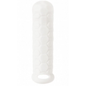 Белый фаллоудлинитель Homme Long - 15,5 см. - Lola Games - в Пензе купить с доставкой