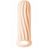 Телесный фаллоудлинитель Homme Wide - 13 см. - Lola Games - в Пензе купить с доставкой