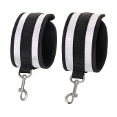 Серебристо-черные оковы Anonymo - ToyFa - купить с доставкой в Пензе