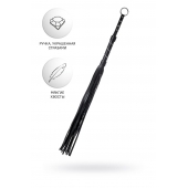 Черный флоггер Anonymo - 64 см. - ToyFa - купить с доставкой в Пензе