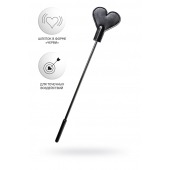 Черный стек со шлепком в форме сердца Anonymo - 35 см. - ToyFa - купить с доставкой в Пензе