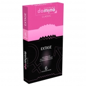 Презервативы с точками и рёбрышками DOMINO Classic Extase - 6 шт. - Domino - купить с доставкой в Пензе