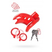 Красный мужской пояс верности из пластика - ToyFa - купить с доставкой в Пензе