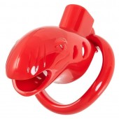 Красный мужской пояс верности из пластика - ToyFa - купить с доставкой в Пензе