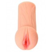 Реалистичный мастурбатор-вагина телесного цвета Elegance.001 с вибрацией - KOKOS - в Пензе купить с доставкой