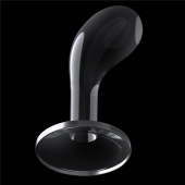 Прозрачный стимулятор простаты Flawless Clear Prostate Plug - 15 см. - Lovetoy - в Пензе купить с доставкой