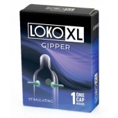 Стимулирующая насадка на пенис LOKO XL GIPPER - Sitabella - в Пензе купить с доставкой