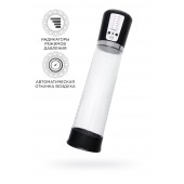 Прозрачная автоматическая помпа для пениса Sigurd - Sexus - в Пензе купить с доставкой