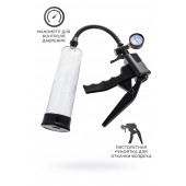 Прозрачная механическая помпа для пениса Viggo - Sexus - в Пензе купить с доставкой