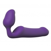 Фиолетовый безремневой страпон Queens L - Adrien Lastic - купить с доставкой в Пензе