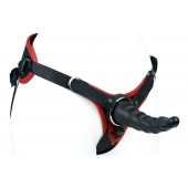 Пояс унисекс UNISEX Style с 2 насадками - LOVETOY (А-Полимер) - купить с доставкой в Пензе