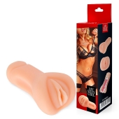 Телесный реалистичный мастурбатор в виде вагины - Bior toys - в Пензе купить с доставкой