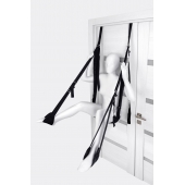 Черные секс-качели на дверь Anonymo №0505 - ToyFa - купить с доставкой в Пензе