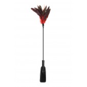 Стек-щекоталка Sweet Caress Feather Whip - 58 см. - Sweet Caress - купить с доставкой в Пензе