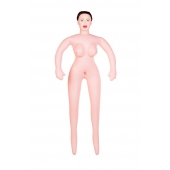 Надувная секс-кукла брюнетка с реалистичной головой - ToyFa - в Пензе купить с доставкой