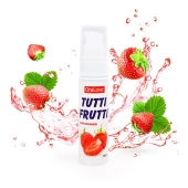 Гель-смазка Tutti-frutti с земляничным вкусом - 30 гр. - Биоритм - купить с доставкой в Пензе
