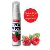 Гель-смазка Tutti-frutti с малиновым вкусом - 30 гр. - Биоритм - купить с доставкой в Пензе