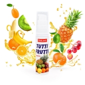 Гель-смазка Tutti-frutti со вкусом тропических фруктов - 30 гр. - Биоритм - купить с доставкой в Пензе