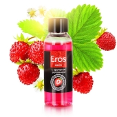 Массажное масло Eros fantasy с ароматом земляники - 50 мл. - Биоритм - купить с доставкой в Пензе