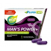Возбуждающее средство для мужчин Mans Power plus - 10 капсул (0,35 гр.) +1 в подарок - SuperCaps - купить с доставкой в Пензе