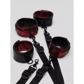 Изысканный набор фиксаций на кровати Reversible Under Mattress Restraint Set - Fifty Shades of Grey - купить с доставкой в Пензе