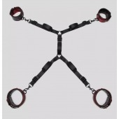 Изысканный набор фиксаций на кровати Reversible Under Mattress Restraint Set - Fifty Shades of Grey - купить с доставкой в Пензе