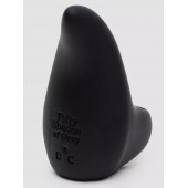 Черный вибратор на палец Sensation Rechargeable Finger Vibrator - Fifty Shades of Grey